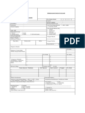 Detail Formulir Rumah Sakit Nomer 2