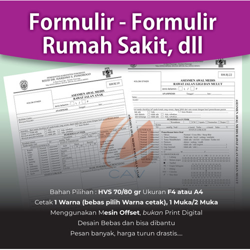 Detail Formulir Rumah Sakit Nomer 37