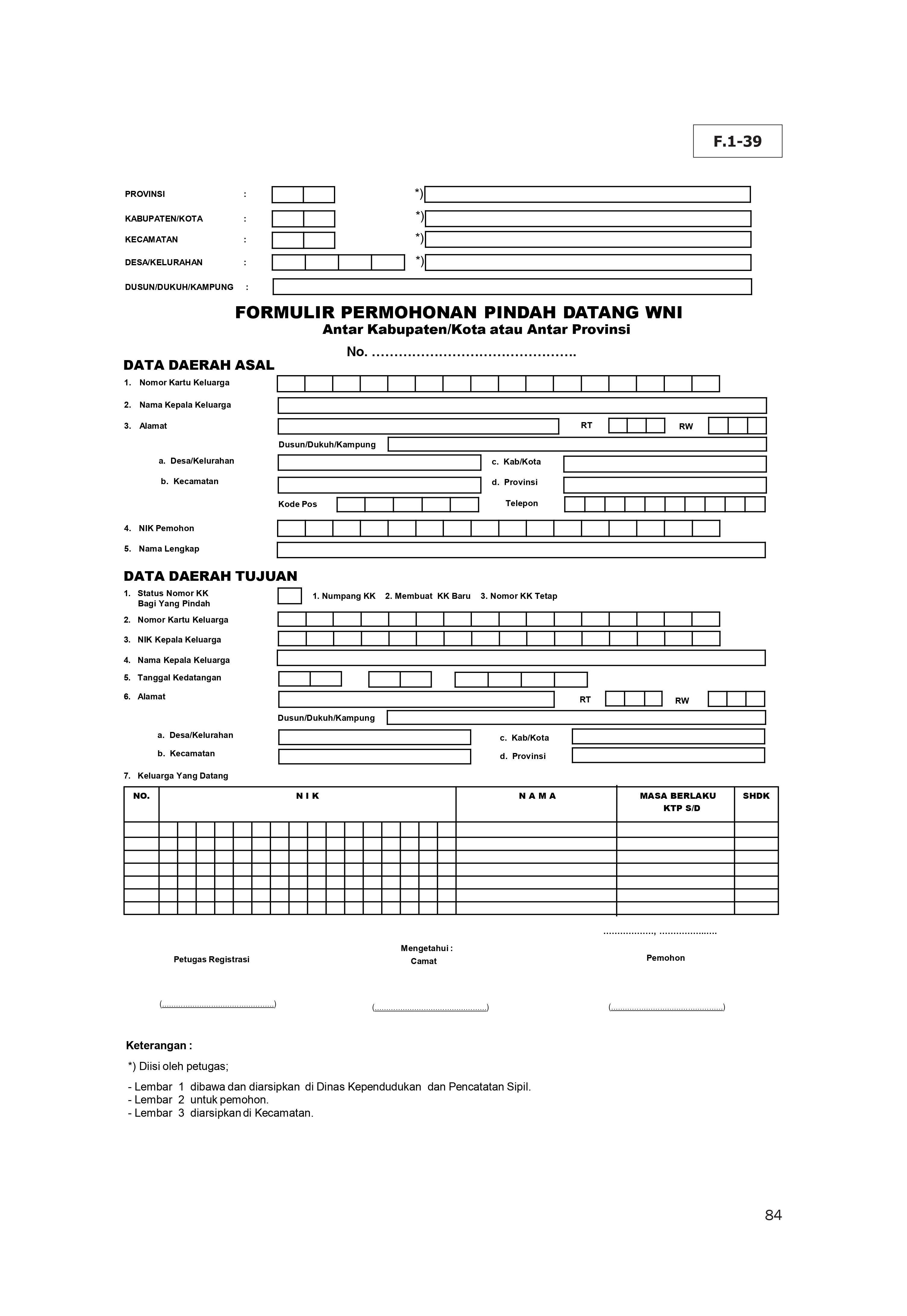 Detail Formulir Surat Pindah Nomer 12