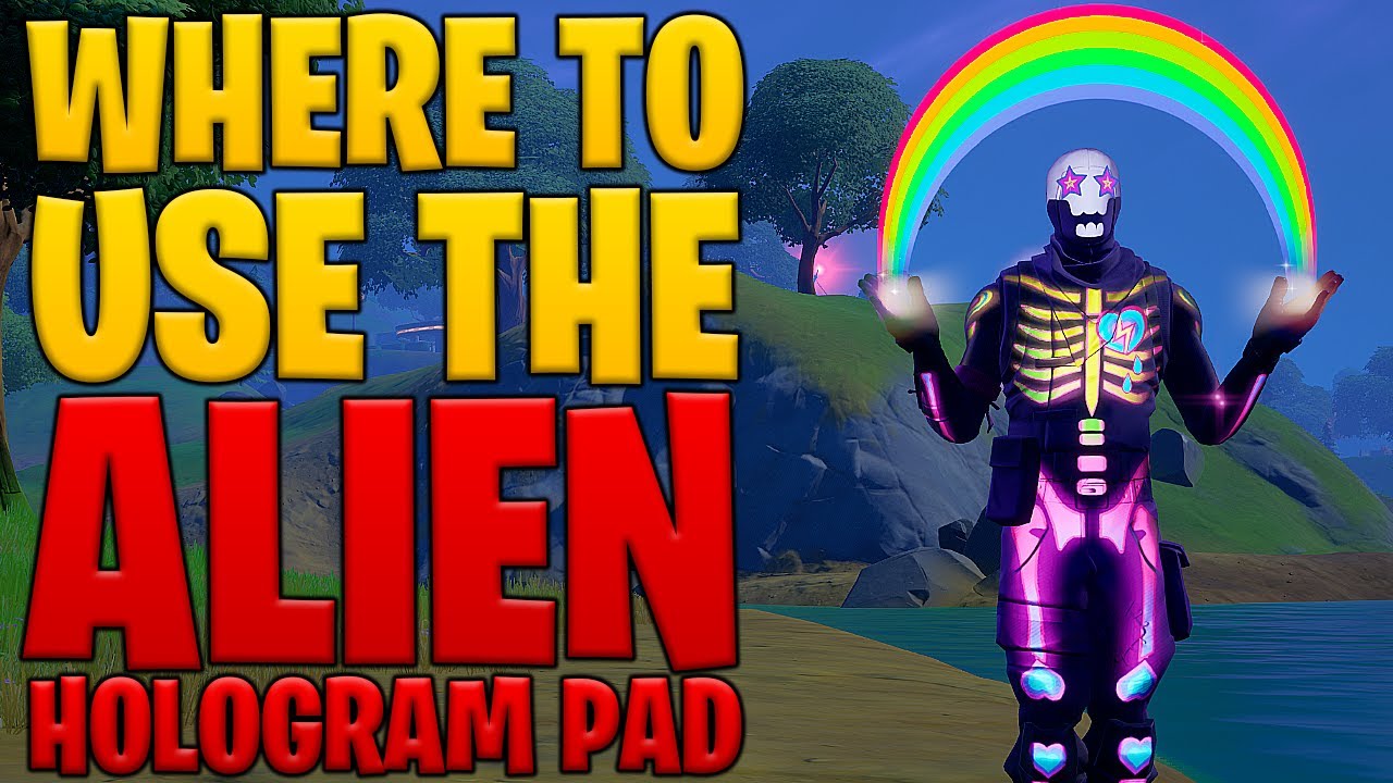 Detail Fortnite Alien Hologram Pad Nomer 39