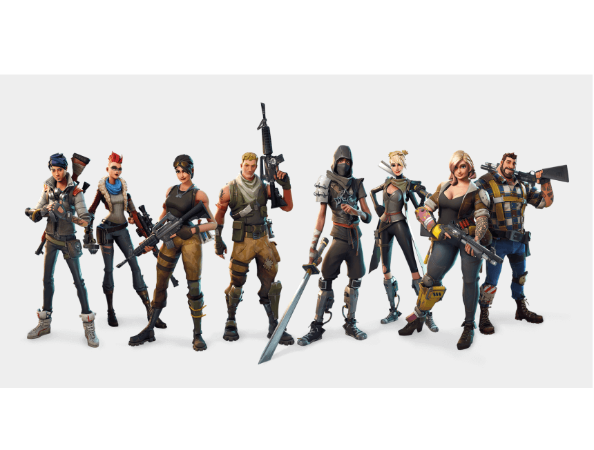 Fortnite Characters Clipart - KibrisPDR