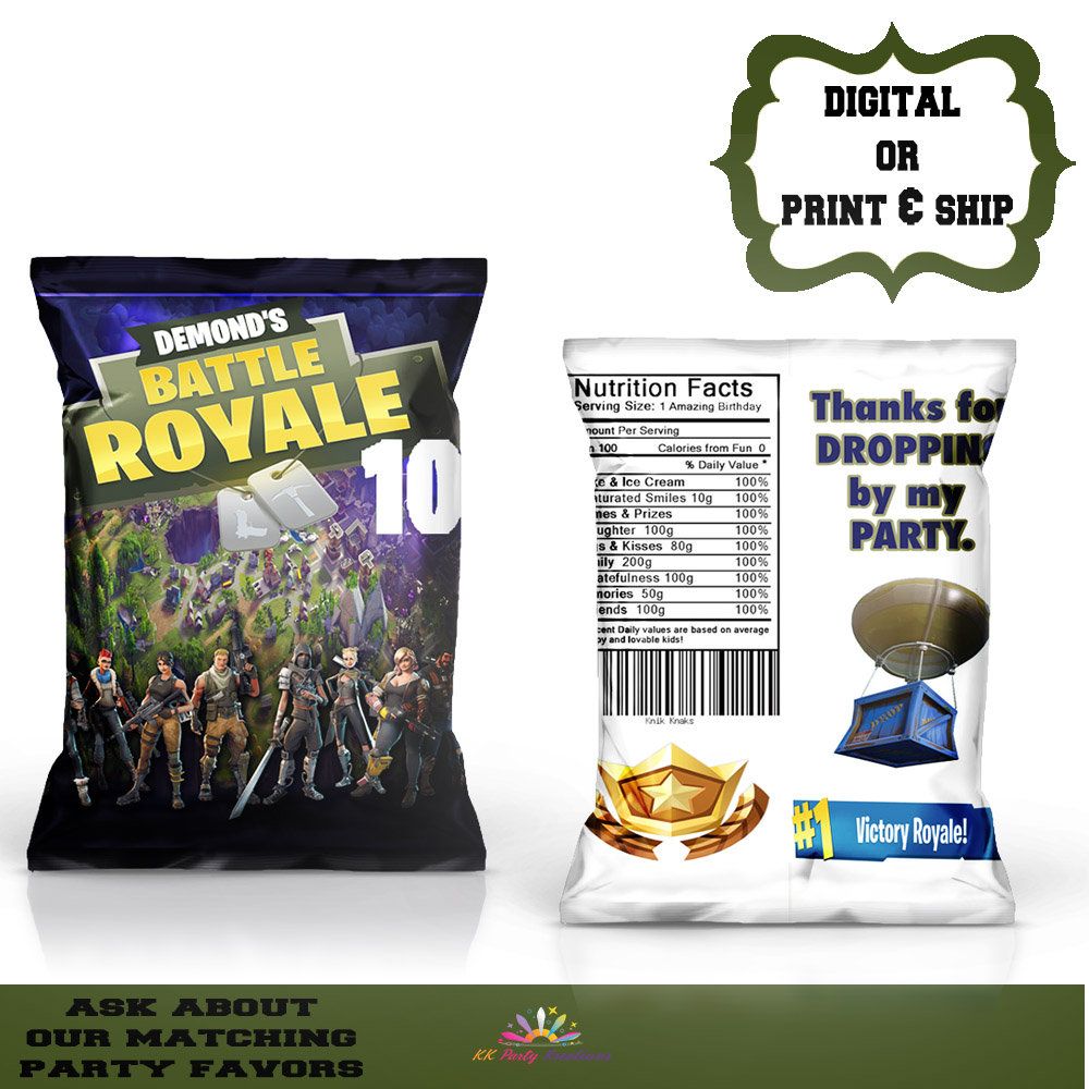 Detail Fortnite Chip Bag Labels Nomer 31