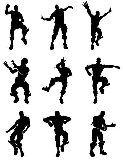 Detail Fortnite Dance Silhouette Png Nomer 19