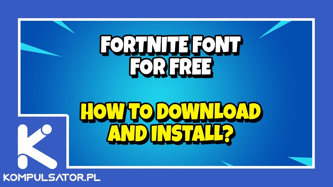 Detail Fortnite Font Download Nomer 25
