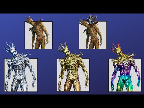 Detail Fortnite Gold Groot Nomer 32