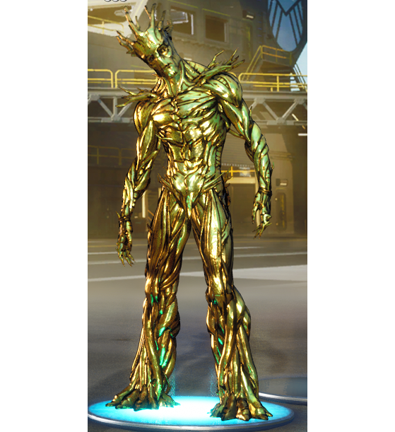 Detail Fortnite Gold Groot Nomer 6