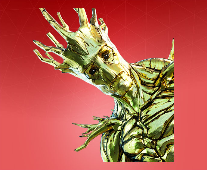 Detail Fortnite Gold Groot Nomer 7