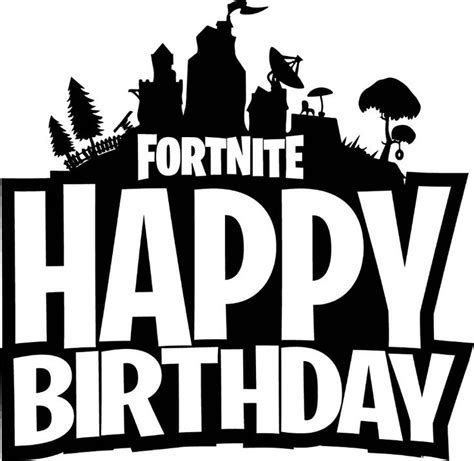 Detail Fortnite Happy Birthday Clipart Nomer 4