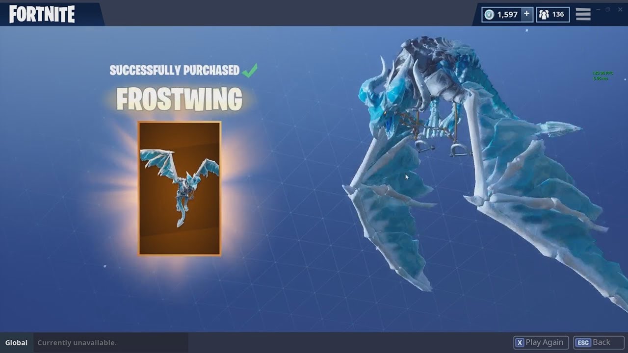 Detail Fortnite Ice Dragon Glider Nomer 5