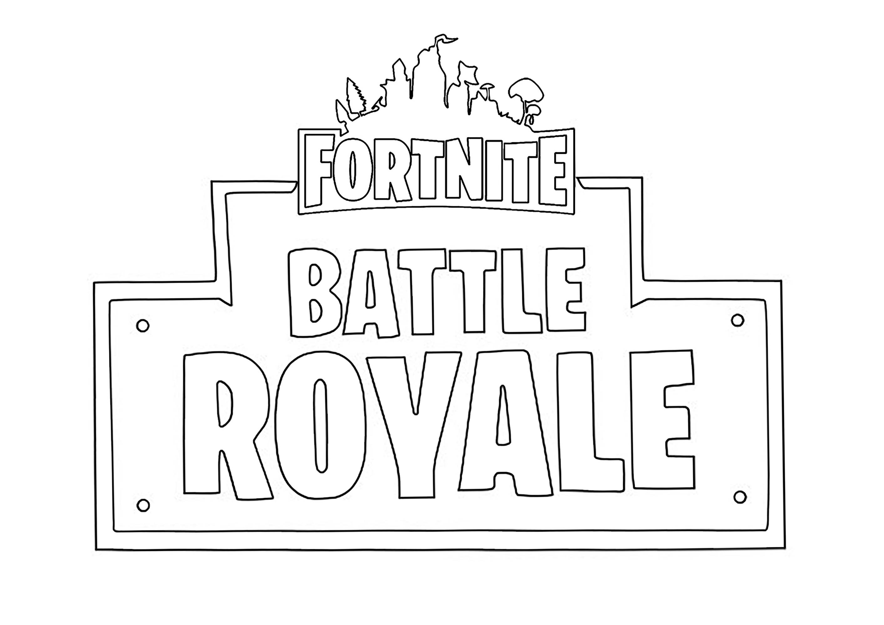 Detail Fortnite Logo Battle Royale Nomer 39