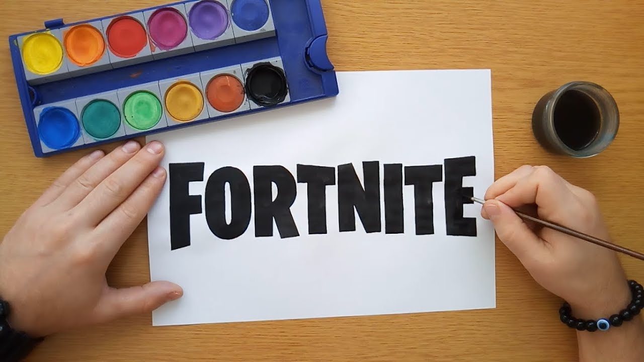 Detail Fortnite Logo Drawing Nomer 22