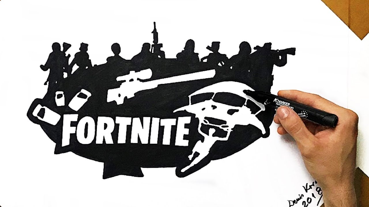 Detail Fortnite Logo Drawing Nomer 26