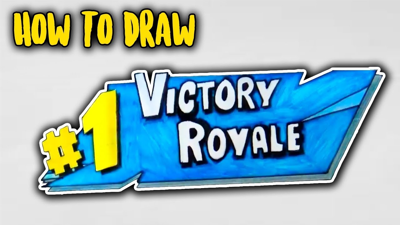 Detail Fortnite Logo Drawing Nomer 27