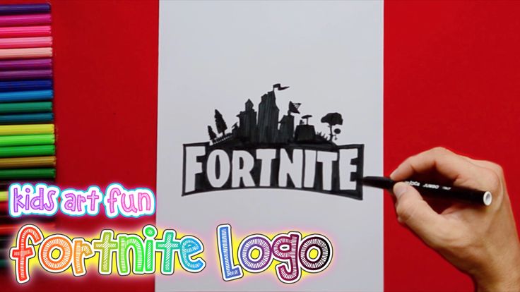 Detail Fortnite Logo Drawing Nomer 44