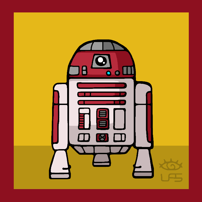 Detail R2d2 Yellow Nomer 7