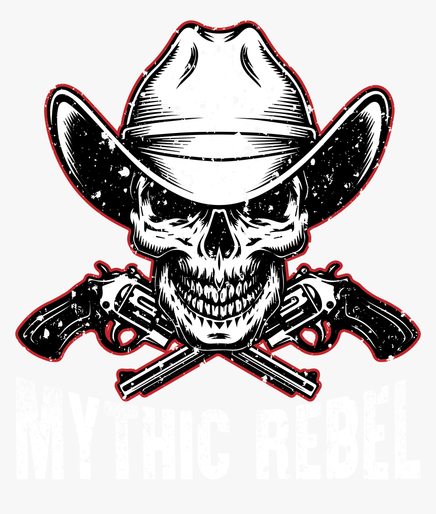 Detail Skull Cowboy Nomer 6