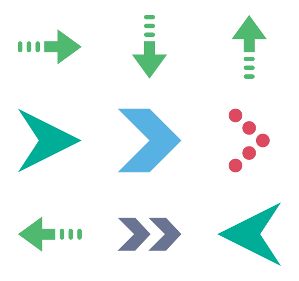 Arrow Icon Pack - KibrisPDR