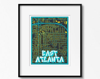 Detail Atlanta Stadtplan Nomer 2