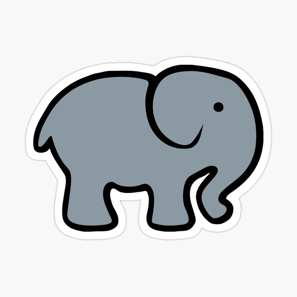 Detail Elefant Skizze Einfach Nomer 3