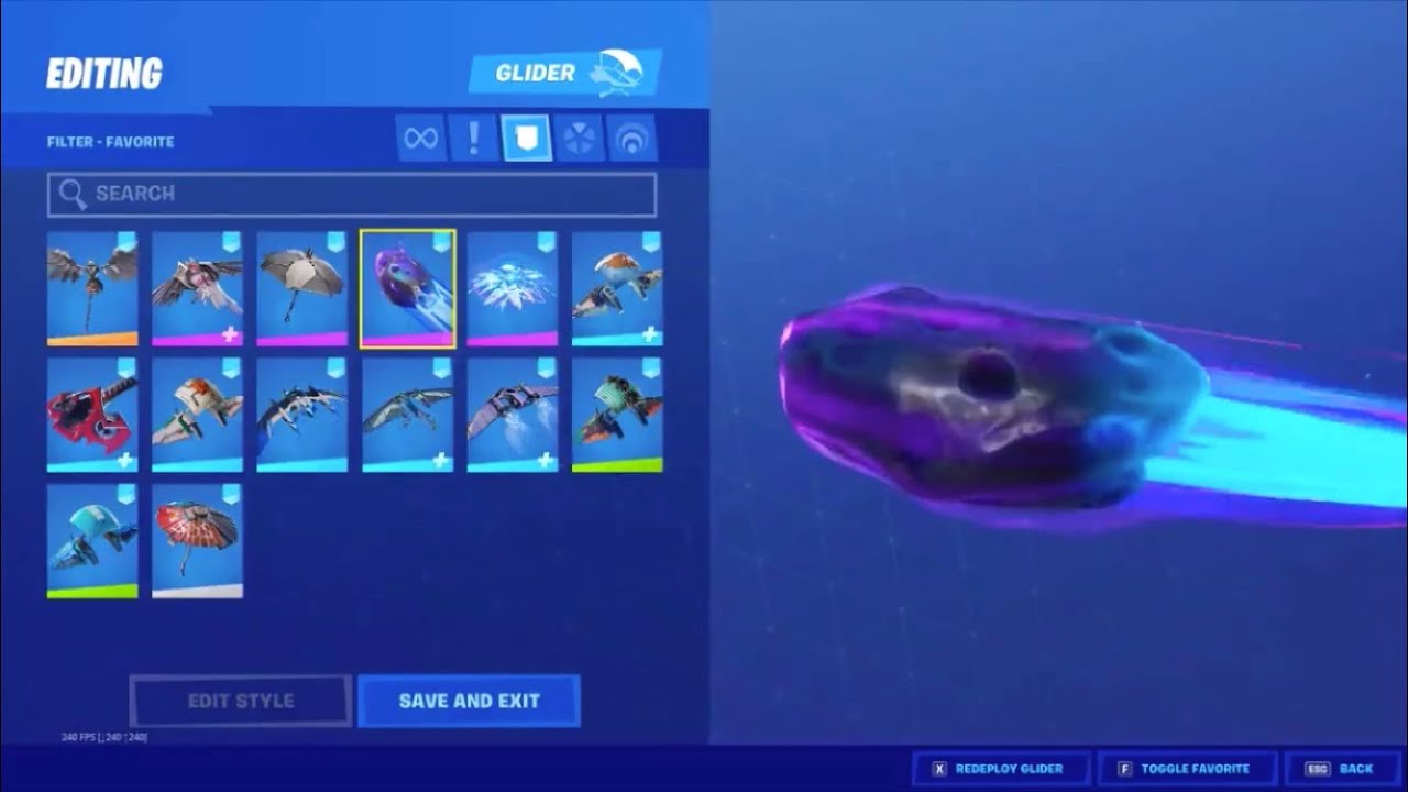 Detail Fortnite Meteor Glider Nomer 13