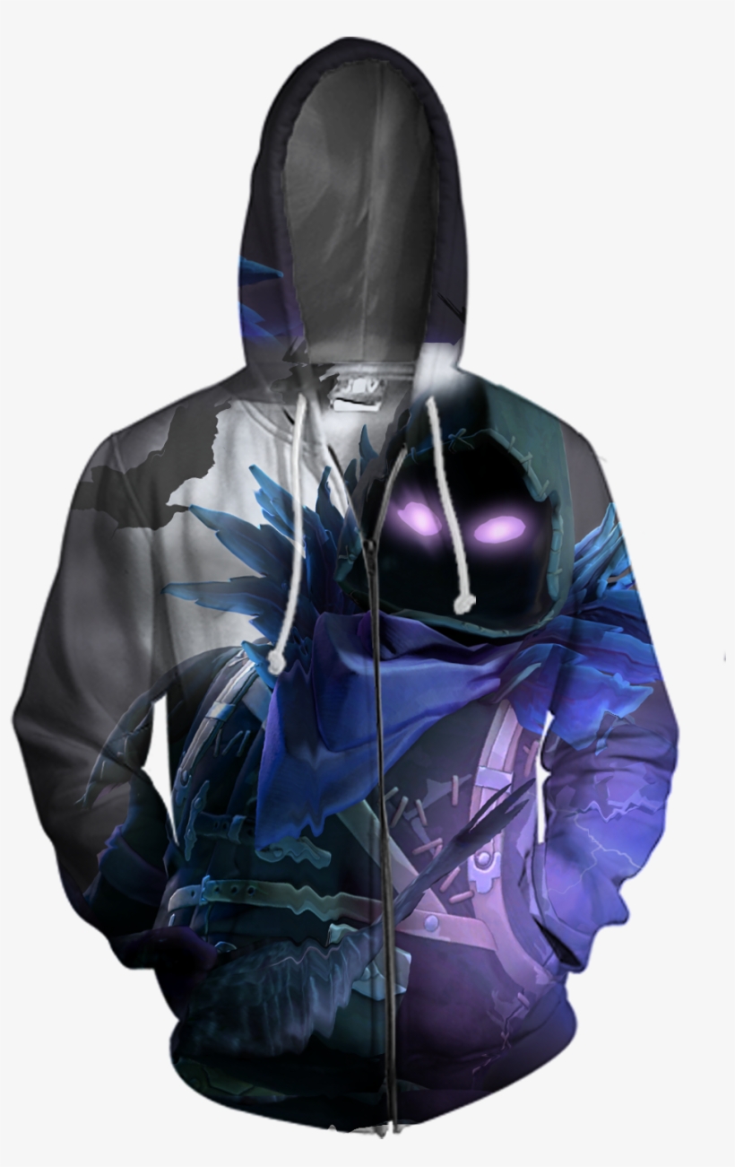 Detail Fortnite Raven Hoodie Nomer 10