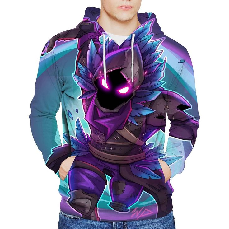 Detail Fortnite Raven Hoodie Nomer 6