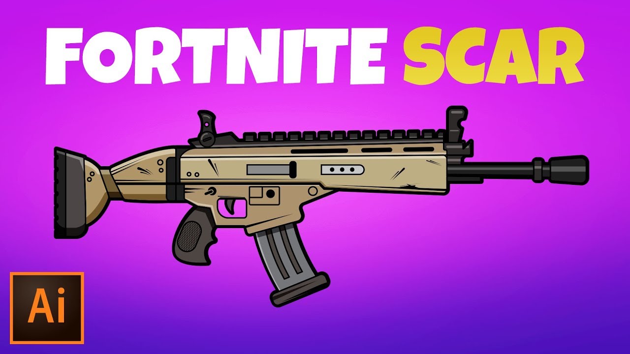 Detail Fortnite Scar Nomer 6