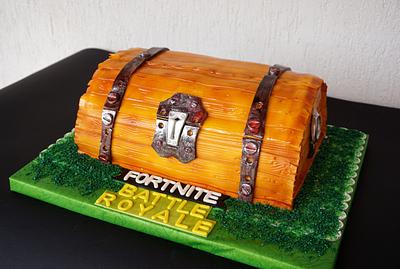 Detail Fortnite Treasure Chest Cake Nomer 27