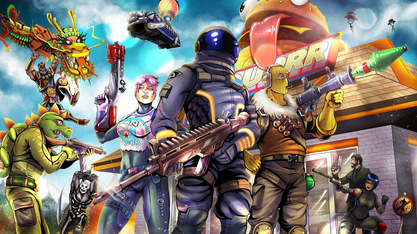 Detail Fortnite Wallpaper Pc Nomer 30