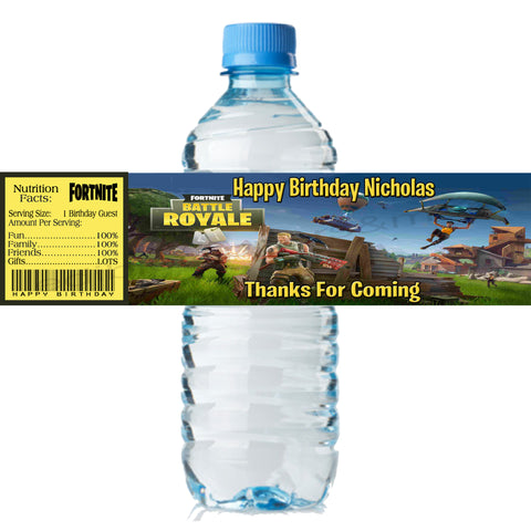 Detail Fortnite Water Bottle Labels Nomer 23