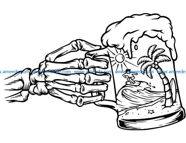 Detail Hand Dxf Nomer 24