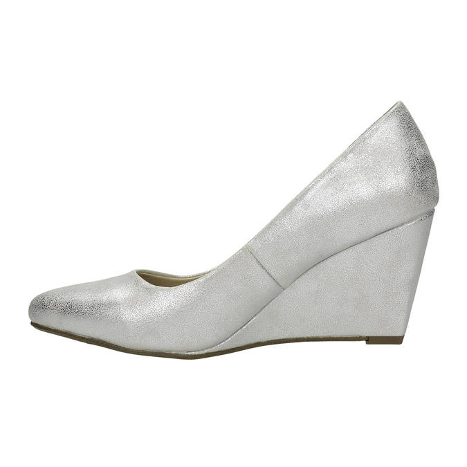 Detail Silberne Schuhe Flach Nomer 15