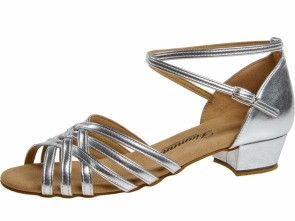 Detail Silberne Schuhe Flach Nomer 23