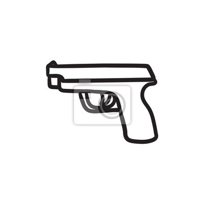 Detail Sketch Of Gun Nomer 8