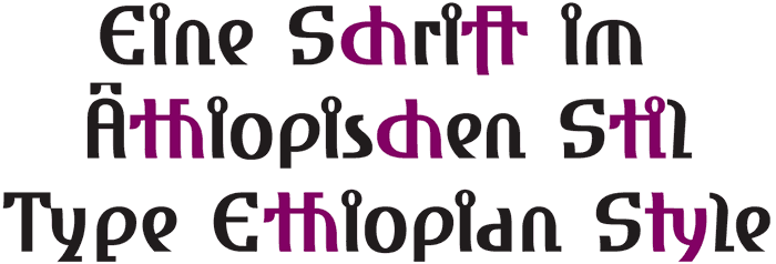 Detail Amharisch Schrift Nomer 5