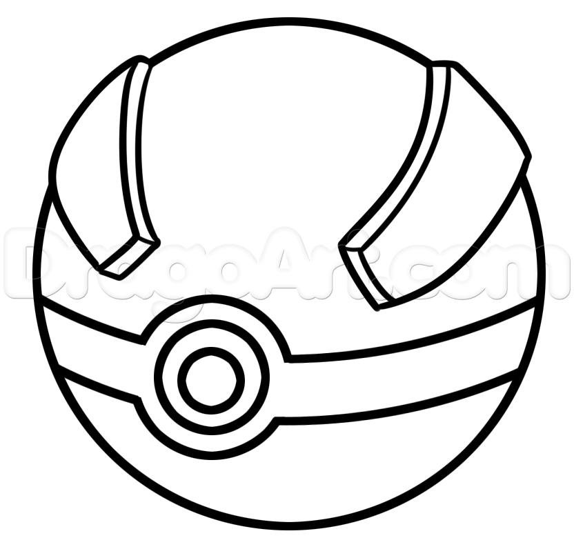 Detail Ausmalbilder Pokeball Nomer 11