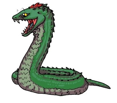 Detail Basilisk Harry Potter Zeichnung Nomer 4