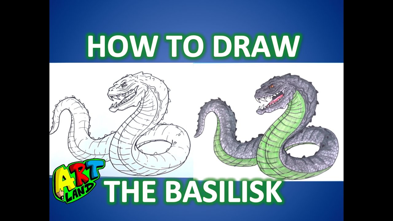 Detail Basilisk Harry Potter Zeichnung Nomer 7