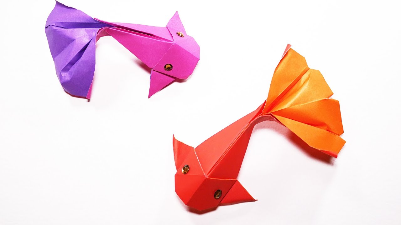 Detail Fisch Origami Nomer 17