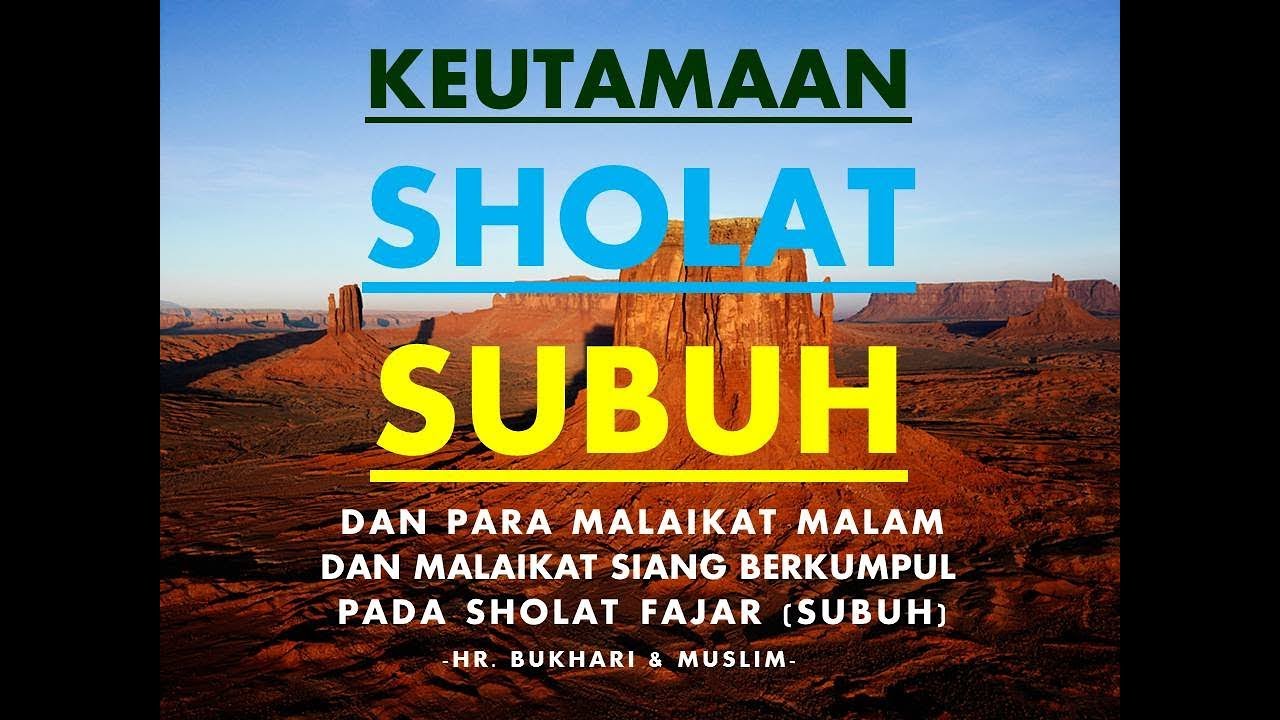 Detail Foto Ajakan Sholat Subuh Nomer 5