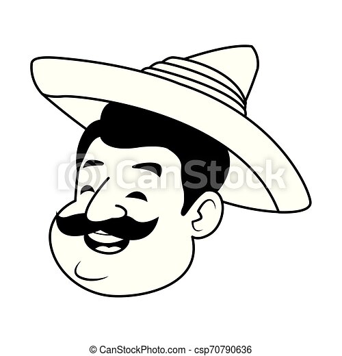 Detail Gesichts Tattoo Mann Nomer 5
