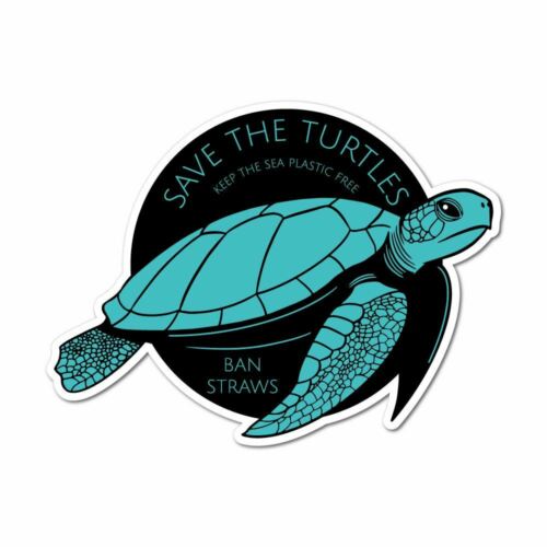 Save The Sea Turtles Sticker - KibrisPDR