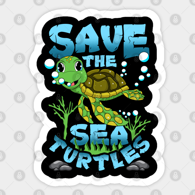 Detail Save The Sea Turtles Sticker Nomer 12