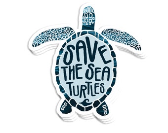 Detail Save The Sea Turtles Sticker Nomer 5