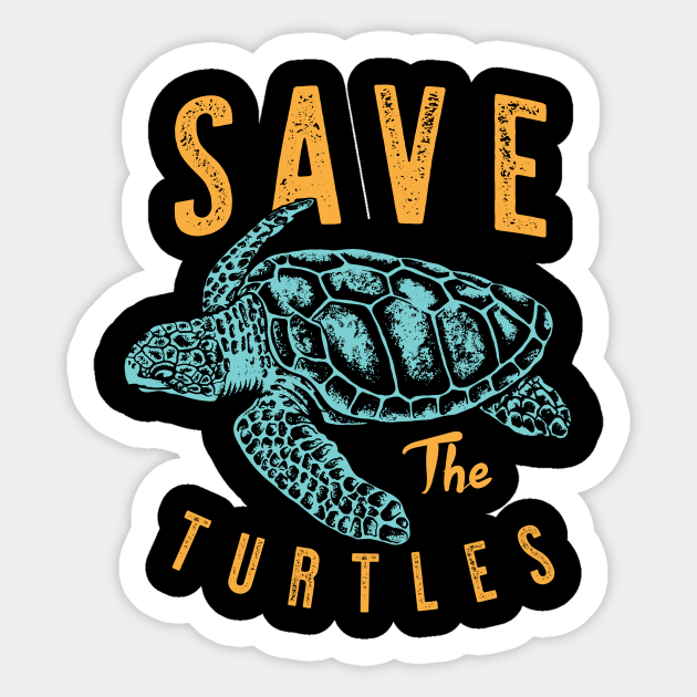 Detail Save The Sea Turtles Sticker Nomer 6
