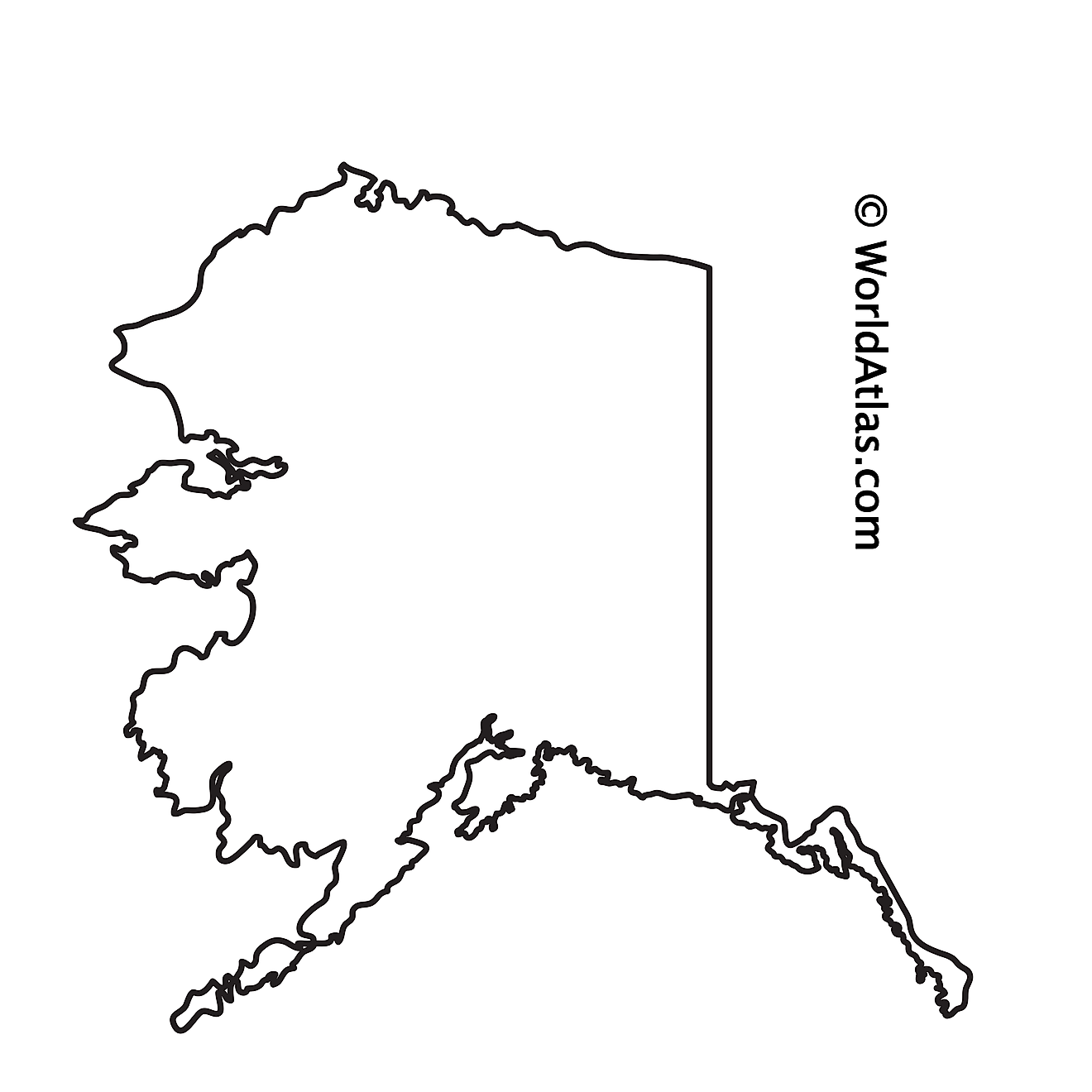Detail Alaska Karte Nomer 12