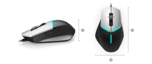 Detail Alienware Advanced Gaming Mouse Nomer 5