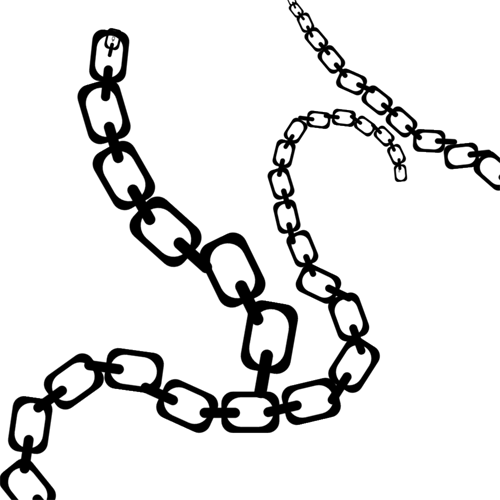 Detail Chain Lineart Nomer 12