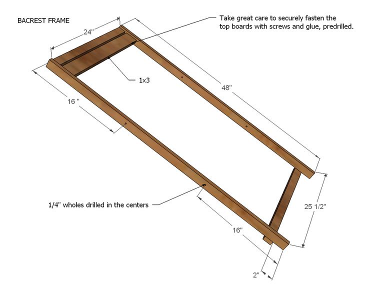 Detail Deck Chair Dwg Nomer 10