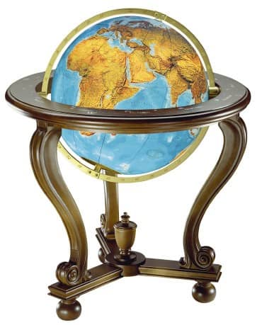 Detail Der Globus Ein Modell Der Erde Nomer 3